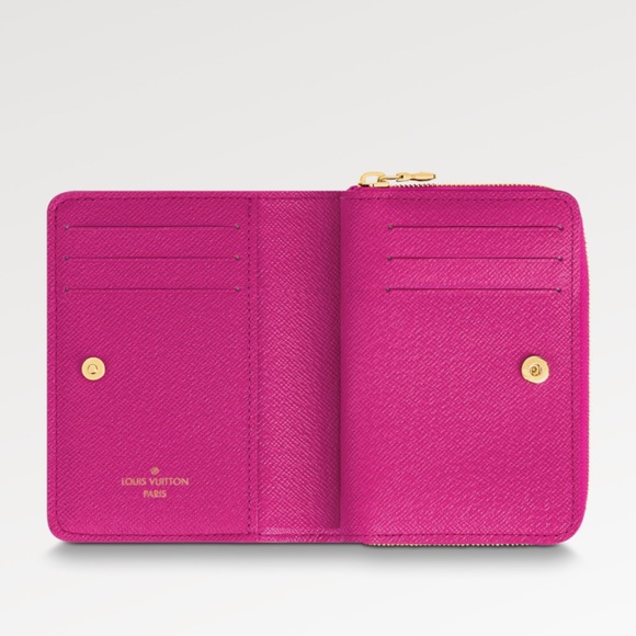 Sold x BNWT Louis vuitton Limited Edition pink canvas Lou wallet - Picture 12 of 12